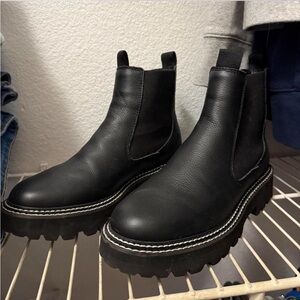 Dolce Vita Black Ankle Boots